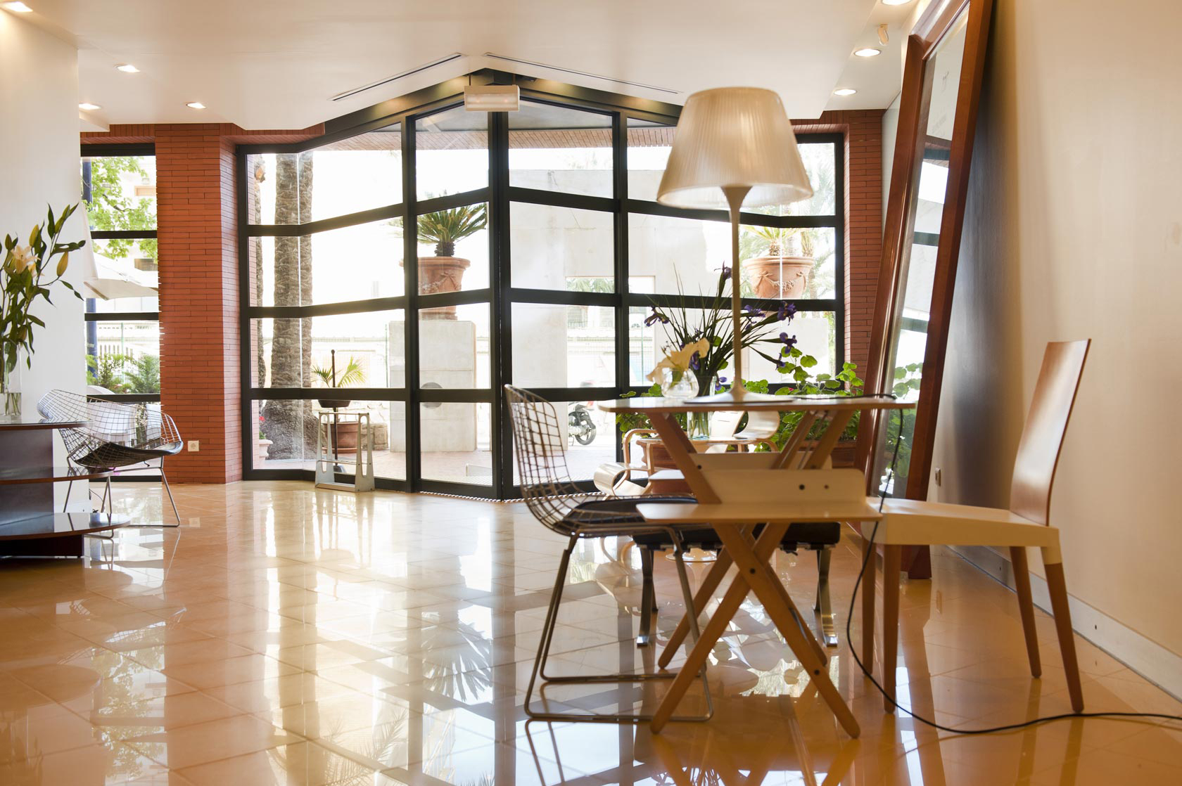 Foto de los salones de El Palmeral Foto de los salones de El Palmeral