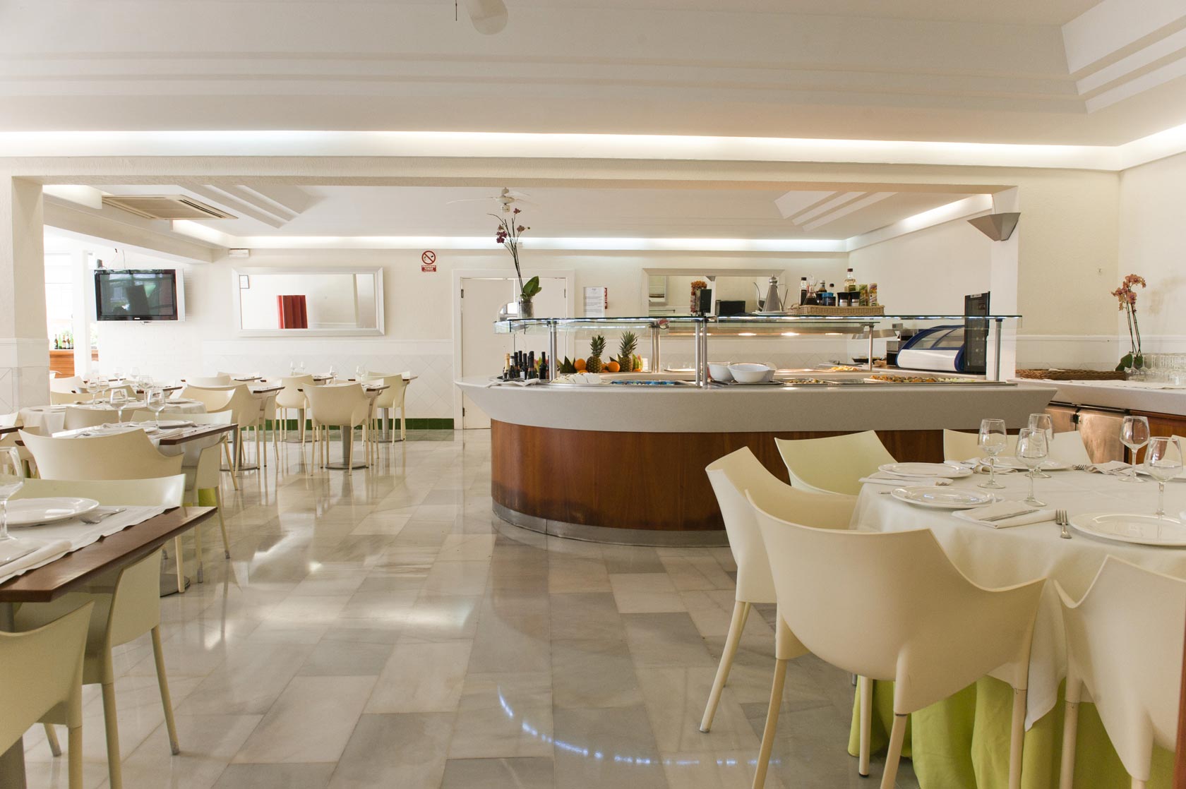 Foto del comedor de El Palmeral Foto del comedor de El Palmeral