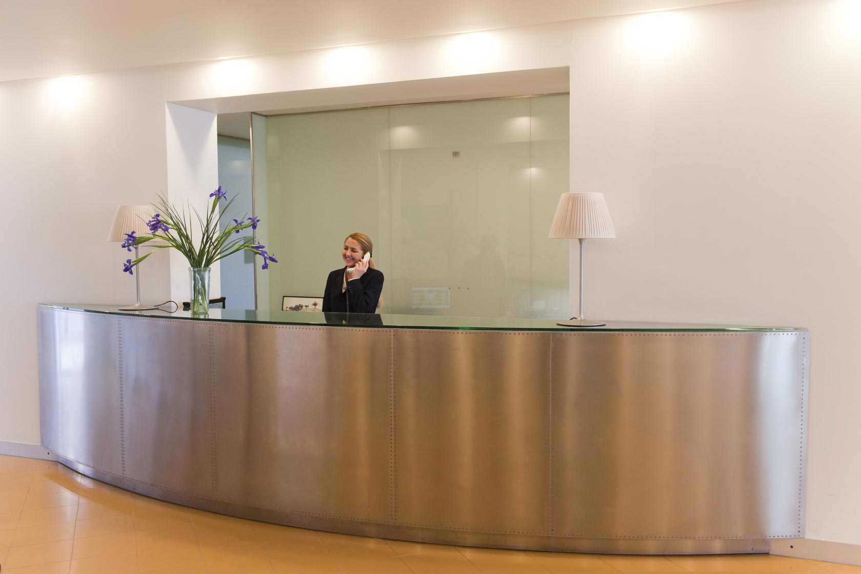 Foto de la recepción de El Palmeral Foto de la recepción de El Palmeral