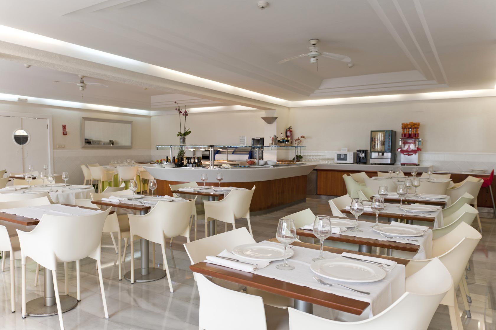 Foto del comedor de El Palmeral Foto del comedor de El Palmeral