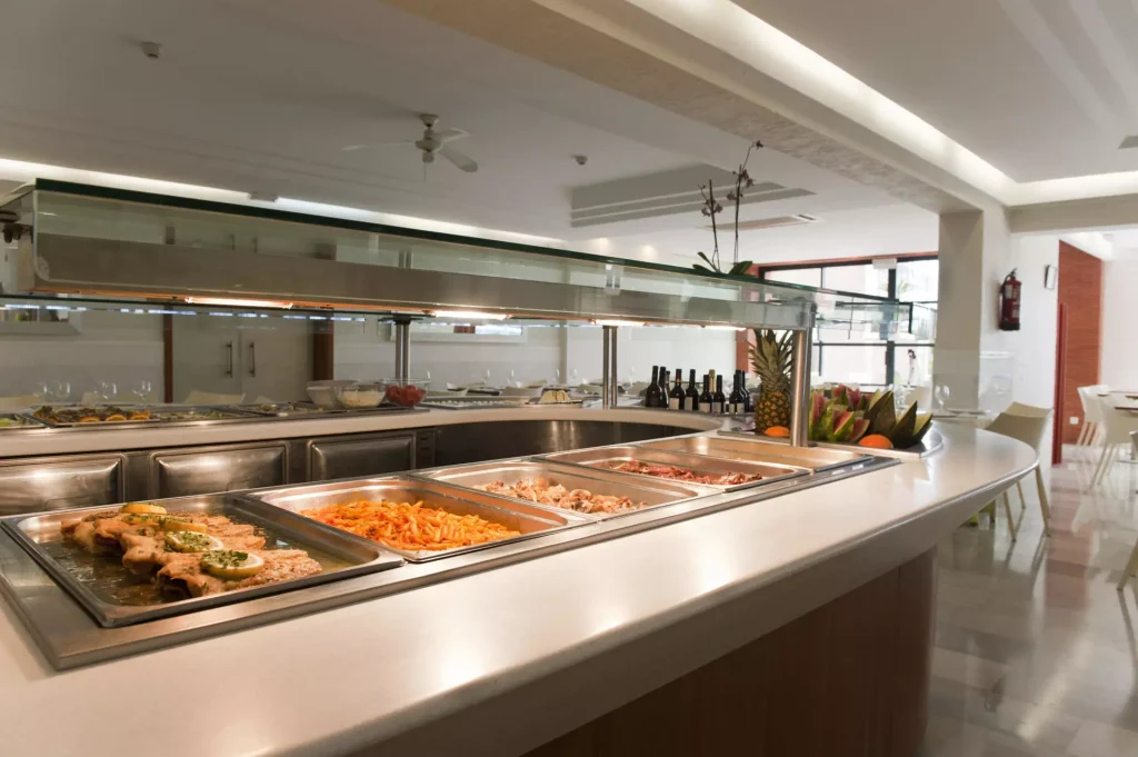 Foto del buffet del Palmeral Foto del buffet del Palmeral